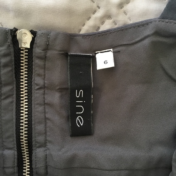 Sine for Anthro Hollyhock Semistrapless Cocktail - Picture 7 of 8